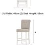 LIKE NEW Roll Back High Chairs/ Stools Image 4