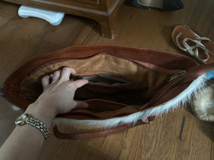 Brand New Genuine Cowhide Leather Tote Bag
