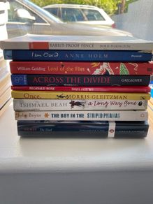 secondary school books novels 2 each