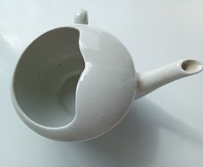 antique invalid feeding cup