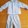 Baby boys blue jacket and trousers set 6 mths emile et rose Image 2