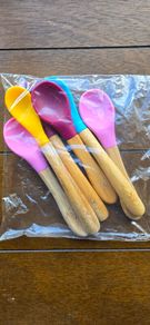 Kids Spoons, Eco Friendly Wooden Handle