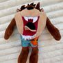 B-Ball Buddies Taz Tasmanian Devil- Space Jam A New Legacy Plush Used Please look at the pictures Image 10