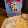 2019 Newbridge Silverware Christmas Bear Ornament, Silver Plated, Mint Condition, Original Packaging Image 4