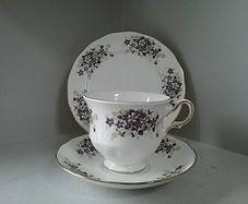 Queen Anne China Trio