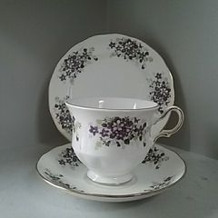 Queen Anne China Trio