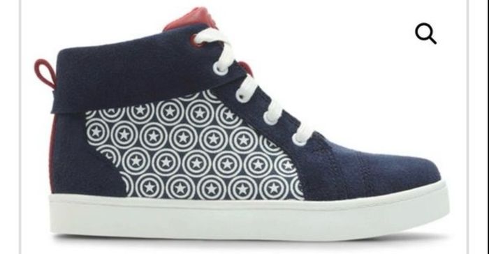 Clarks Hi Top Captain Marvel, 13.5G UK / 32.5 EUR