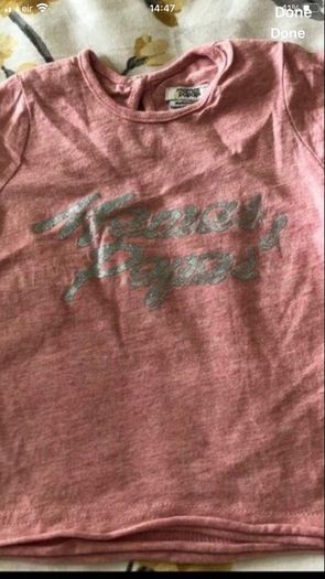 Girls teeshirt 3/6 mths