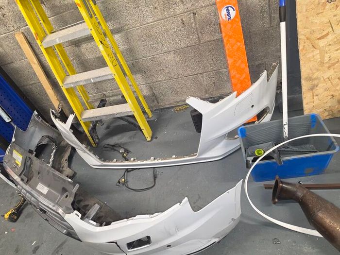 audi A3 front bumper