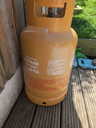 11.34 KG-  New (100% Full) Butane bottle