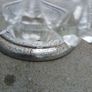 Big Vintage Crystal Bowl Image 4