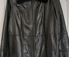 Liz Claiborne Genuine Leather Jacket Sz L