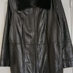 Liz Claiborne Genuine Leather Jacket Sz L