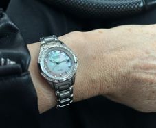 citizen ladies watch with diamonds