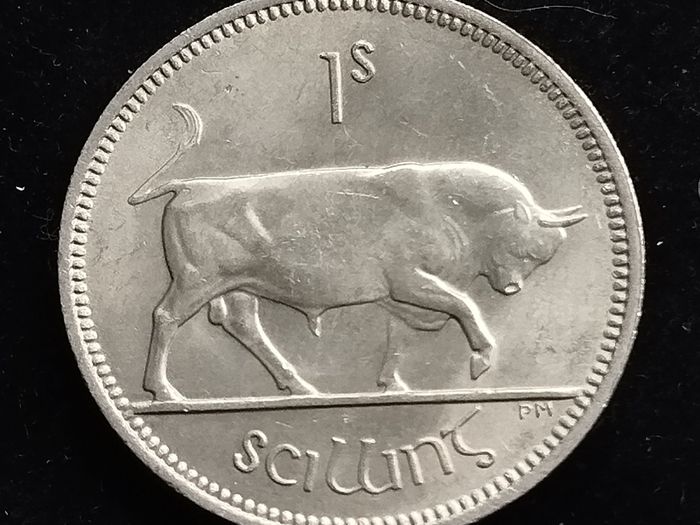 Ireland - 1966 - Shilling - Bull - KM.14a - [336]