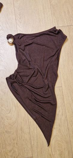 Brown Sheer Two Pc Set - Small