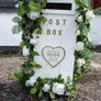 White Wedding Post Box Image 4