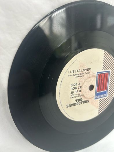 The Saw Doctors, I Useta Lover, 7", 1990,ROK 731, LABEL MISPRINT, The Sawdoctors