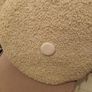 2 x Cream round boucle cushions Image 2