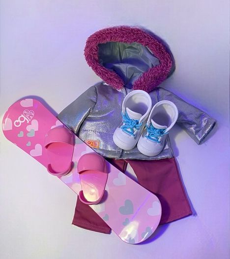 Our Generation Snowboard outfit