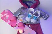 Our Generation Snowboard outfit