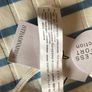 BNWT Cream and Blue Striped Top by Stradivarius Image 4