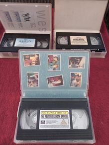 Thin Lizzy/Westlife/Coronation Street, VHS CASSETTE TAPES