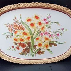 Vintage Large Serving Tray