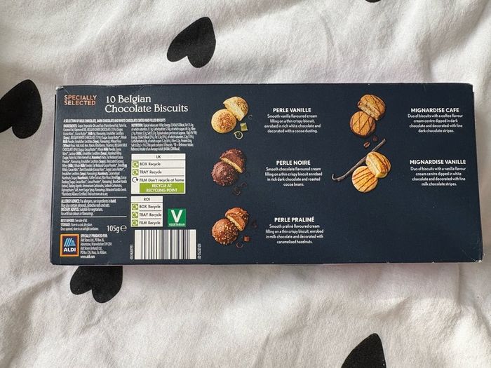 Belgium chocolate biscuits