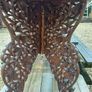 Large Antique Anglo-Indian Campaign Table Image 6
