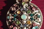 Vintage Celtic style medallion pendant.
