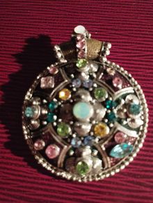 Vintage Celtic style medallion pendant.