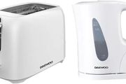 Essentials Plastic 1.7 Litre Kettle and 2 Slice Toaster Set White, Breakfast Combo, Fill Roughly 7 Cups in One Boil, Visible Water Window and Variable Browning Controls, Clean Simple Design