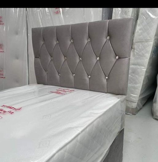 New Stylish single ,Double 4ft, 4ft6, King 5ft And 6ft Superking Sizes Divan Beds Instock. Drawers And Optional Tufted Mattresses Available. Free Delivery