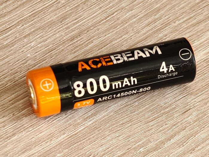 New AA Li-ion Micro-USB Port Rechargeable Battery 3.7V 800mAh