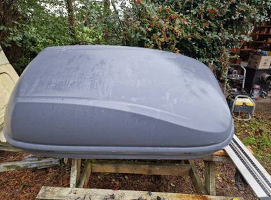 Roofbox with Thule bars