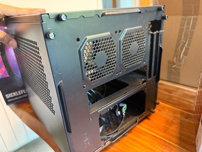 PC case and coolers for mini itx build