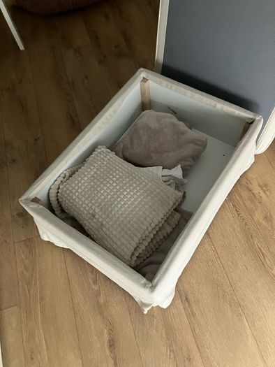 IKEA Ektorp 2 Seater and Footstool