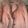 jacket Bnwt pink fluffy teddy style baloot brand size small double breasted jacket Image 4