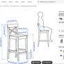 IKEA Bar Stool + Chair Pads Image 3