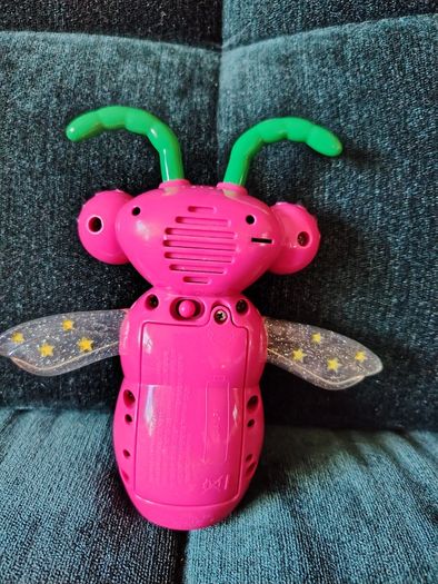 Shimmer light up talking bug flip phone