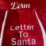 Large Personalised Christmas Stocking / Christmas Sock / Christmas Decoration Image 4