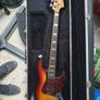 Westminster (Matsumoku) Precision Bass 3-Tone Sunburst. Image 3