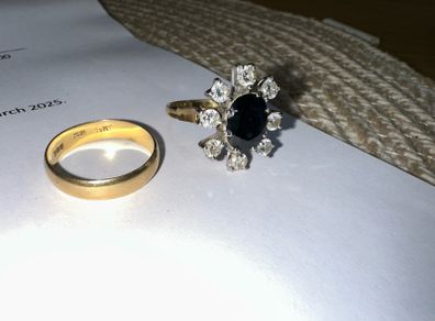 Wedding & Engagement Ring Set