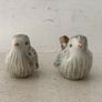 Vintage Hand Painted Sparrows 1970s Image 3