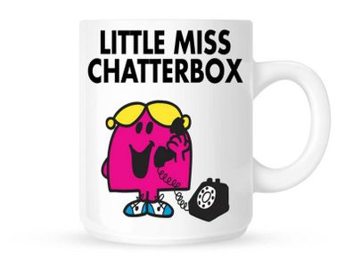Little miss chatterbox mug
