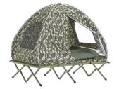 Tent Pop up 2 Person camp bed, tent roof, mattress, sleeping bag and inflatable pillow  carrying bag