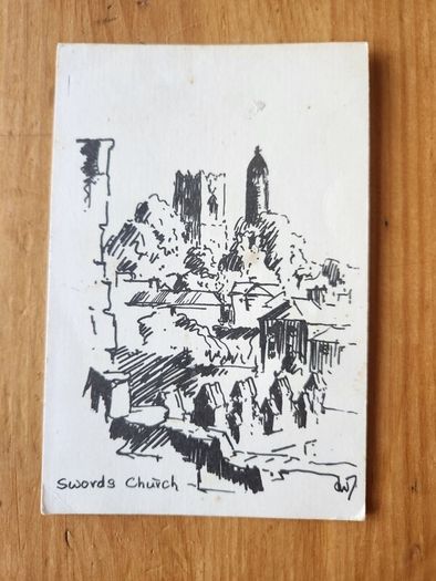 Postcards. Swords, Lusk,Rush, X 8. Plus 21 Others. Some Beautiful Vintage Postcards Included. See Photos Of Each Card.
