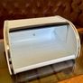 Brabantia Roll Top Bread Bin Countertop Storage Box White Mid Size Image 10