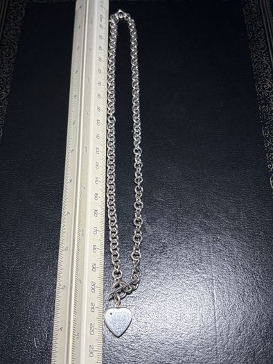 silver necklace
